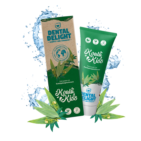 Dental Delight Koala Kiss Vegane Zahnpasta mit Eukalyptus-Geschmack