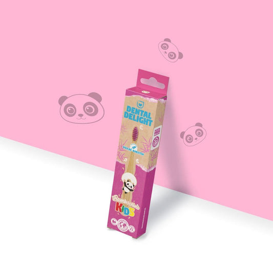Bamboolino KIDS Pink | Bambuszahnbürste